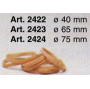 Mantua Model Elastici in Para Diametro 40mm Larghezza 6mm (art. 2422)