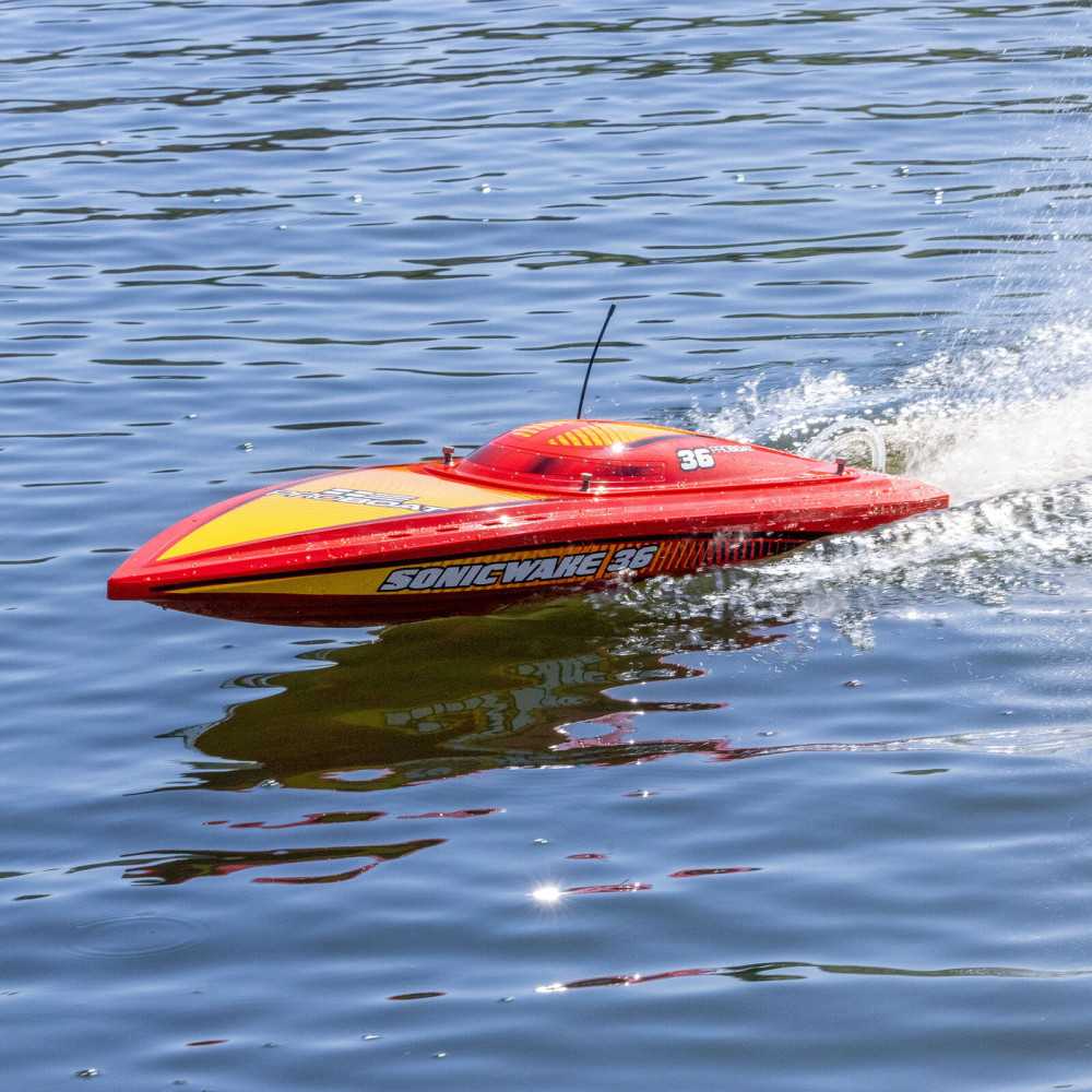 Pro Boat PRB-2171T2 Sonicwake 36" V3 8S RTR Rosso EAN 0605482068471 Pro Boat PRB-2171T2 Sonicwake 36" V3 8S RTR Rosso EAN 0605482068471