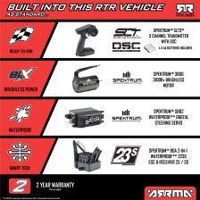 ARRMA ARA4306V4T1 Typhon 1/8 223S DSC 4X4 RTR EAN 5052127048170