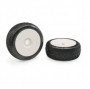 Matrix Coppia Pneumatici Stardust Buggy Mescola Soft Scala 1/8 Incollati su Cerchi Bianchi (art. M.STAS-GL)