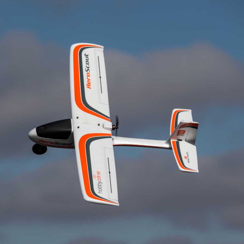 HobbyZone AeroScout S 2 1.1m RTF Basic SAFE RealFlight HBZ380002