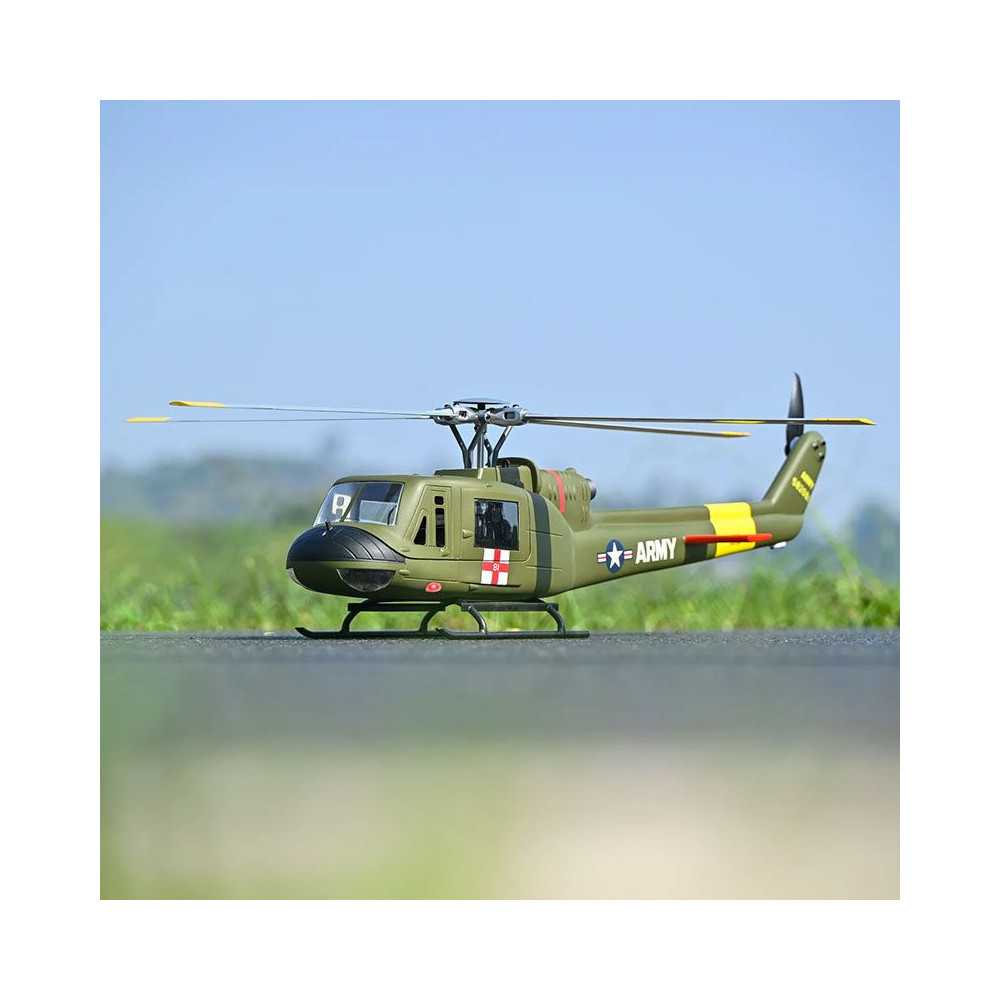Flywing UH-1 Huey RTF Elicottero GPS 470 Quadripala FW-UH1-V4-GREEN-ACE Flywing UH-1 Huey RTF Elicottero GPS 470 Quadripala FW-UH1-V4-GREEN-ACE