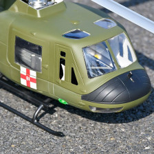 Flywing UH-1 Huey RTF Elicottero GPS 470 Quadripala FW-UH1-V4-GREEN-ACE