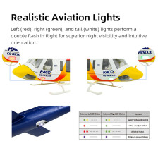 Flywing Bell 412 RTF Elicottero GPS Classe 470 Quadripala FW-BELL412-ACE