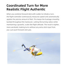 Flywing Bell 412 RTF Elicottero GPS Classe 470 Quadripala FW-BELL412-ACE