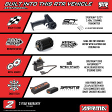 ARRMA Freedom Flyer GROM 1/16 4X4 RTR ARA2130FF EAN 5052127055314