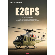 GOOSKY E2 GPS Elicottero 1:35 UH-1Y Marine One RTF Valigetta BAF050021-A