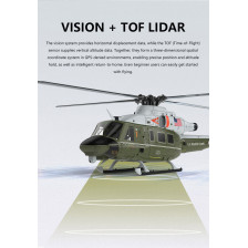GOOSKY E2 GPS Elicottero 1:35 UH-1Y Marine One RTF Valigetta BAF050021-A