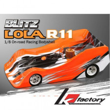 K Factory Carrozzeria Blitz Lola R11 1/8 Light 0,8mm (art. K1018-3)