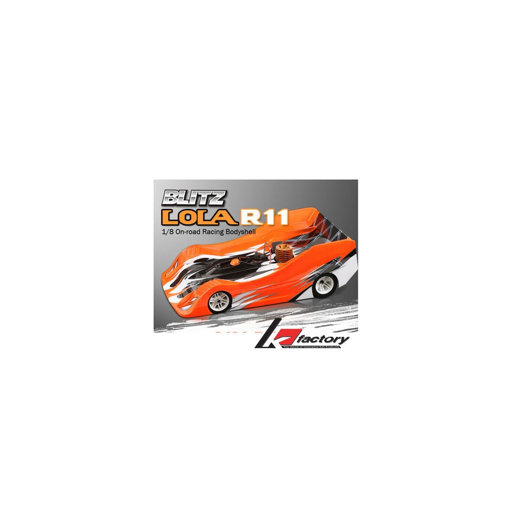 K Factory Carrozzeria Blitz Lola R11 1/8 Light 0,8mm (art. K1018-3)