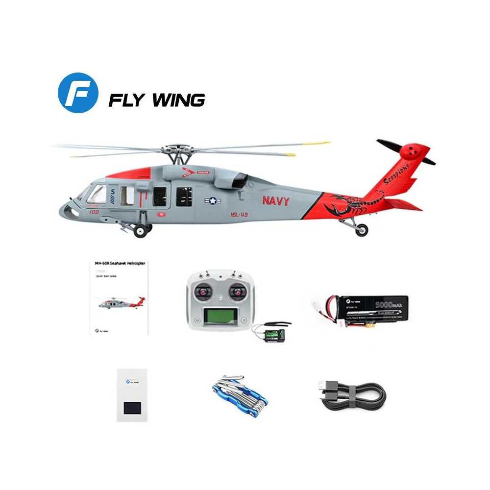 FLYWING MH-60R Seahawk Elicottero RC 470 GPS ACE FWUH60-MH-60R-GREY FLYWING MH-60R Seahawk Elicottero RC 470 GPS ACE FWUH60-MH-60R-GREY