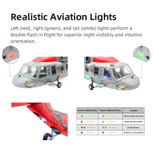 FLYWING MH-60R Seahawk Elicottero RC 470 GPS ACE FWUH60-MH-60R-GREY