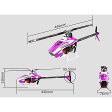 Elicottero RC GooSky Legend S2 MAX Orange RTF Mode 2 | Casa del Modellismo