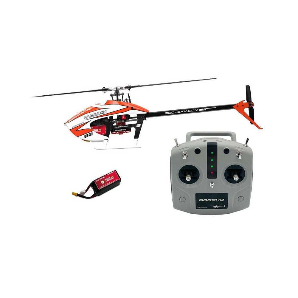 Elicottero RC GooSky Legend S2 MAX Orange RTF Mode 1 | Casa del Modellismo Elicottero RC GooSky Legend S2 MAX Orange RTF Mode 1 | Casa del Modellismo