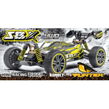 Funtek Buggy SBX 1/12 XL 4WD Yellow RTR | Casa del Modellismo FTK-BUG-SPORT-YE