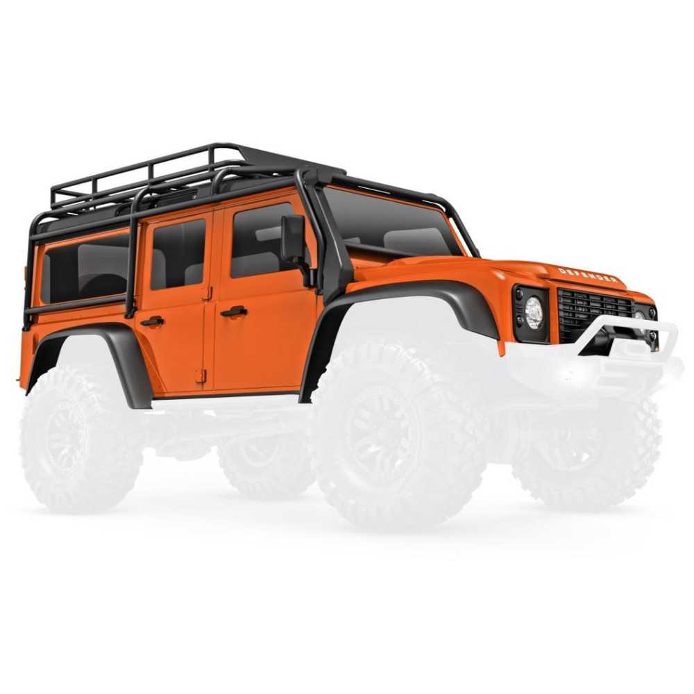 Scocca Arancione Assemblata TRX-4M Land Rover Defender Traxxas 9712-ORNG | Casa del Modellismo Scocca Arancione Assemblata TRX-4M Land Rover Defender Traxxas 9712-ORNG | Casa del Modellismo