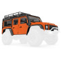 Scocca Arancione Assemblata TRX-4M Land Rover Defender Traxxas 9712-ORNG | Casa del Modellismo