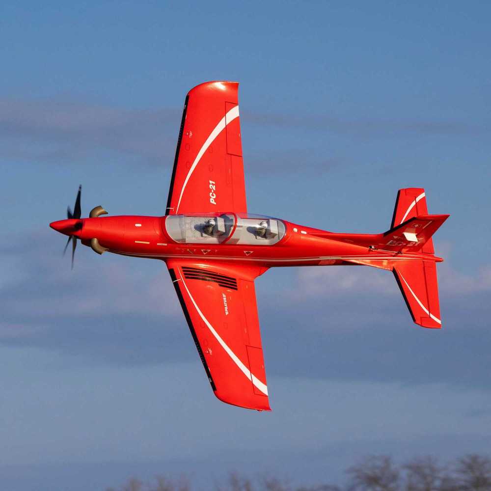 E-flite Pilatus PC-21 1.3m BNF Basic AS3X+ SAFE EFL14950 | Casa del Modellismo E-flite Pilatus PC-21 1.3m BNF Basic AS3X+ SAFE EFL14950 | Casa del Modellismo