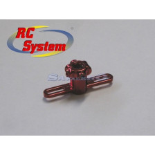 Rc System Supporto pale rotore inferiore plastica V2/V6 (RC3442)