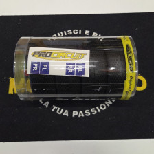 ProCircuit Treno di Gomme Buggy 1/8 Off-Road Shock Wave Blu Medium Incollate su Cerchio (art. PC1004-YB)