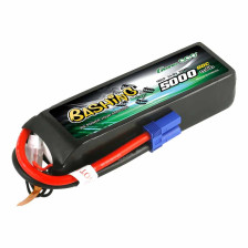 GensAce LiPo 4S 14.8V 5000mAh 60C EC5 GE3-5000-4C5GT | Casa del Modellismo