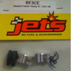 Jet's Ricambio frizione racing 3 Ceppi Carbonio + 2 Ergal (art. RF3CE)