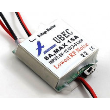 Hobbywing Limitatore di tensione U-BEC Alpha BEC 8A 2-3S Lipo (art. HW86010030)