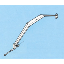 Aviomodelli Carrello principale in nylon per aerei 3,5Kg (art. 70918)