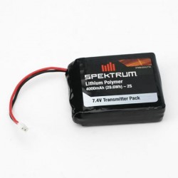 Spektrum Batteria Li-po 7,4V 4000mAh 2S 2C per trasmittente DX8 e DX9 (art. SPMB4000LPTX)