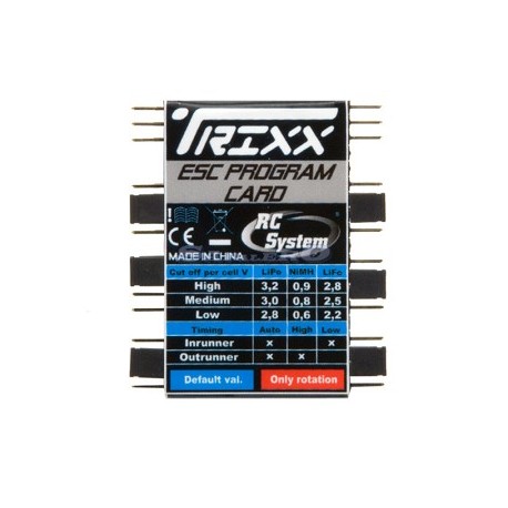 Rc System Scheda Trixx Programcard V3 (art. RCSC0200)
