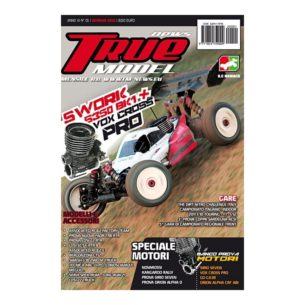 True Model Rivista di Modellismo Gennaio 2012 n°01