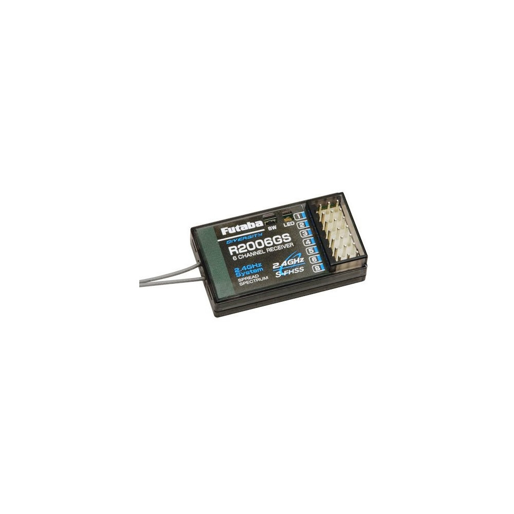 Futaba Ricevente 6 Canali FP R2006GS 2,4GHz FH/S-FHSS (art. FU103)