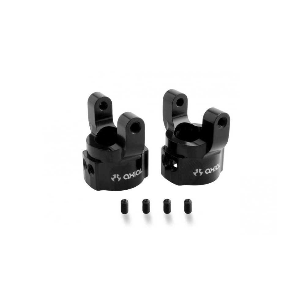 Axial Aluminum C Hub Carrier - Black 2 pezzi (art. AXIC0495)