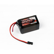 Robitronic Batteria Rx pack Li-Fe 2/3A Hump 2000mAh 6,6V (art. R05208)