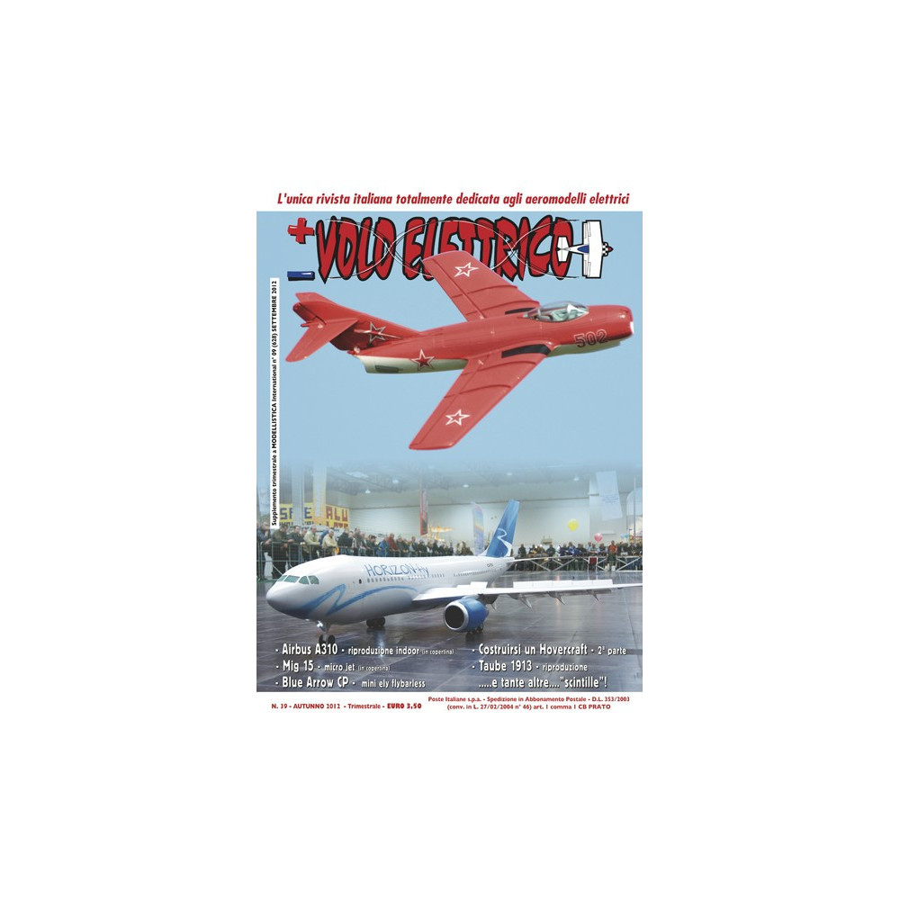 Volo Elettrico Rivista di modellismo N°39 Autunno 2012