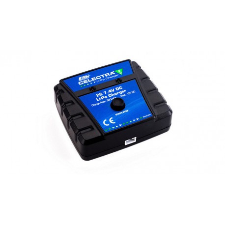 E-flite Carica batteria da 2S Li-Po - 300mAh input 12V (art. EFLUC1007)