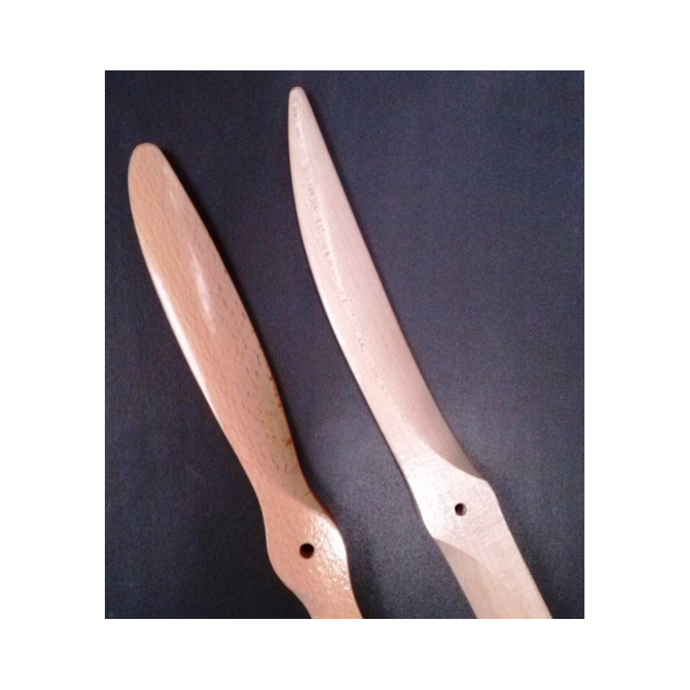 Elica Bipala in legno misura 20x4 Normale