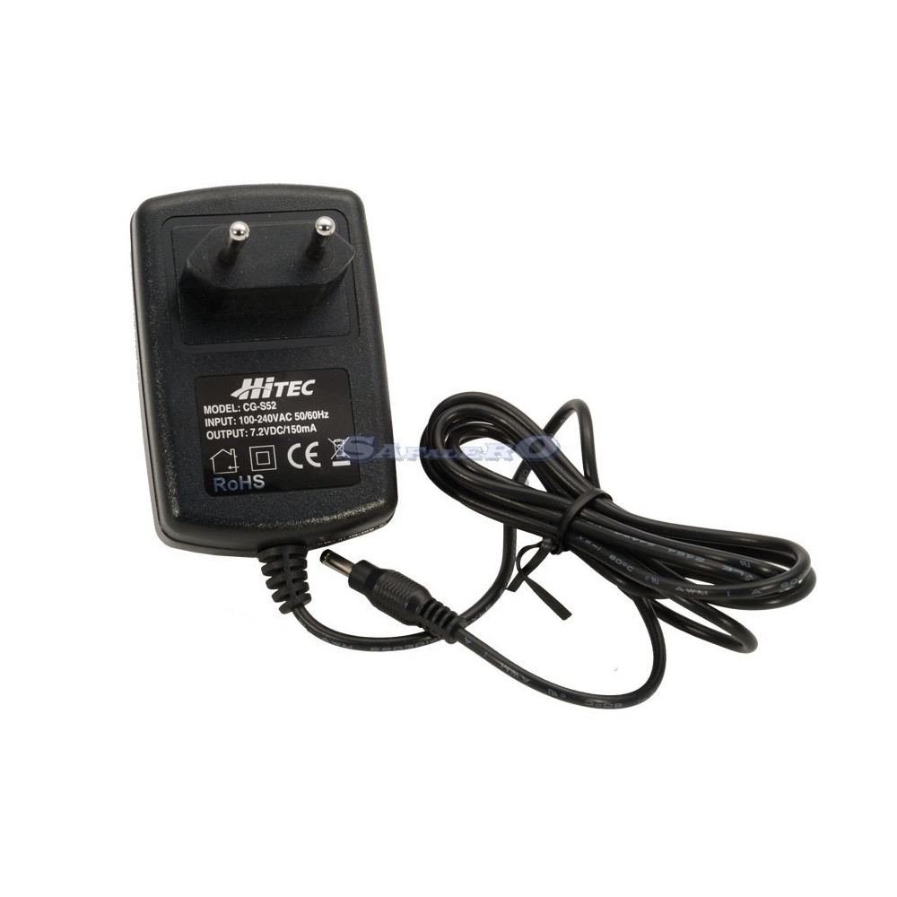 Hitec Caricabatteria da 220V CG-S52 per Tx e Rx 7,2V (art. 44180)