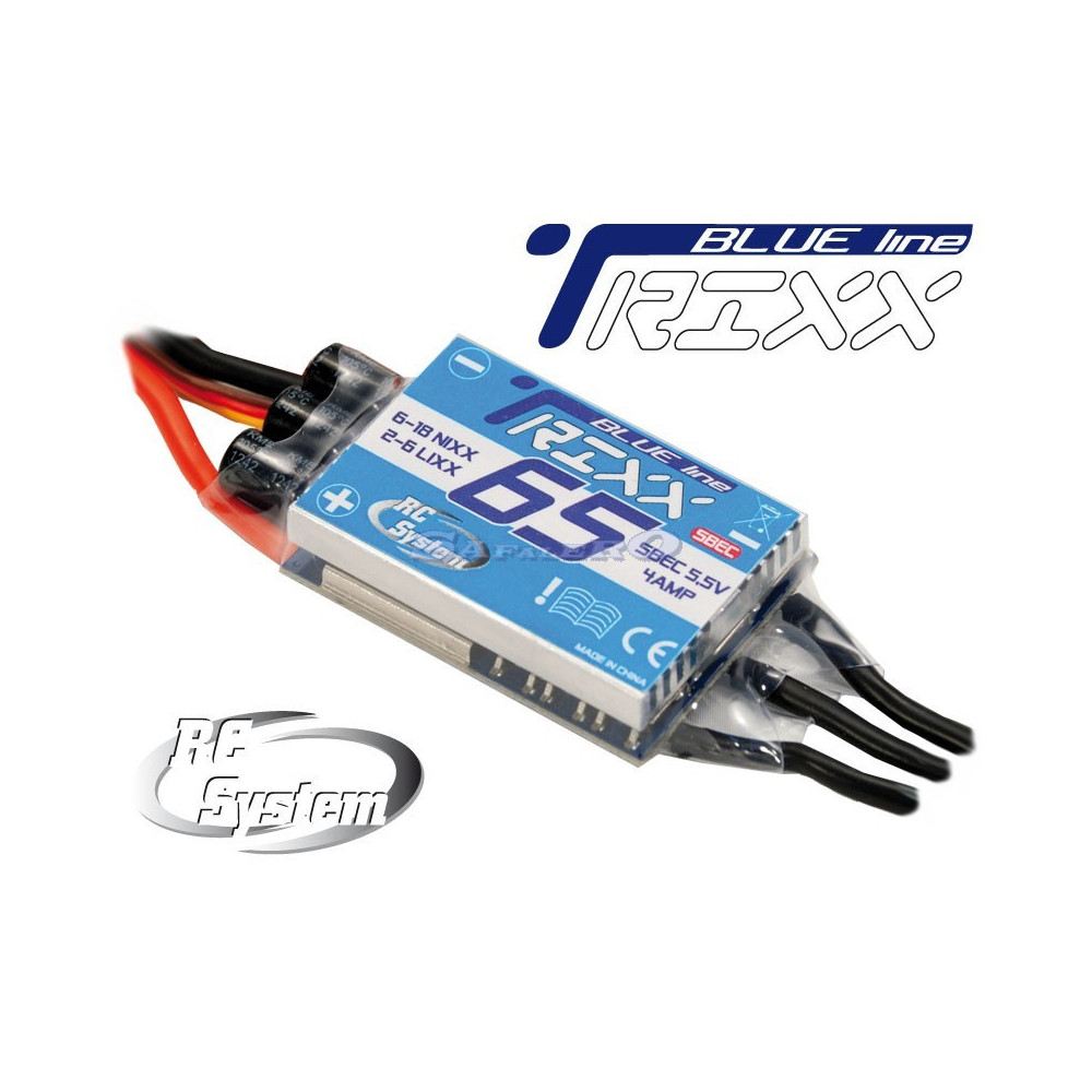 Rc System Regolatore Trixx Blue Line 65Amp SBEC 5,5V/4A (art. RCSC0226)