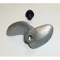 Mantua Elica bipala alluminio D. 40mm M4 rotazione sinistra (art.9202)