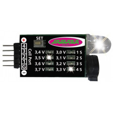 Jamara Lipo Safe Audio / Led da 2 a 4 celle (art. 081805)