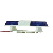 Jamara Lampeggiante doppio a led blu L 105mm H 22mm (art 505505)