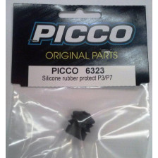 Picco Soffietto carburatore per motore TORQUE e BOOST .21 colore Nero (art. 6323)