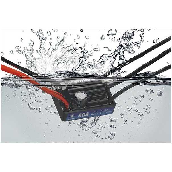 Hobbywing SeaKing 30A V4 – ESC Brushless Marino – Per Barche E Modelli Navali