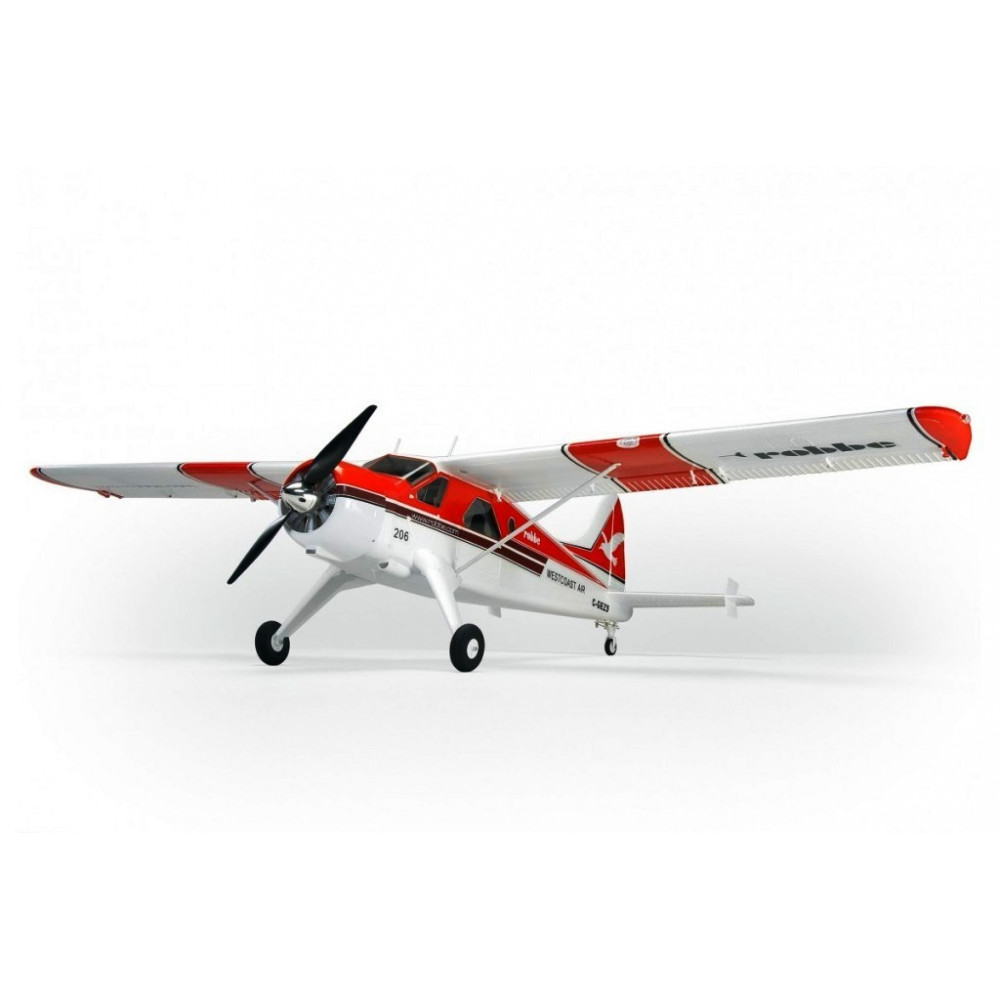 Robbe Aeromodello elettrico Air Beaver DHC-2 versione PNP Rosso (art. 2612)