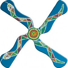 HQ Boomerang Xfly Dot Painting per mano Destra (art. HQ370325)