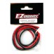 EZpower Cavo silicone 14 AWG 3,2mm Rosso-Nero 1mt (art. EZPW14)