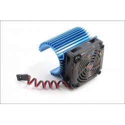 Hobbywing Dissipatore per motori elettrici diametro 44mm con ventola di raffreddamento (art. HW86080130)