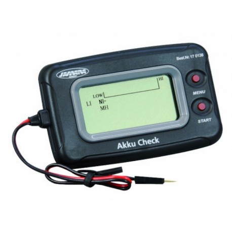Jamara Akku Check per controllo batterie con schermo LCD (art. 170136)