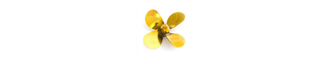 Eliche Marine da Riproduzione: Ottone e Bronzo | Casa del Modellismo